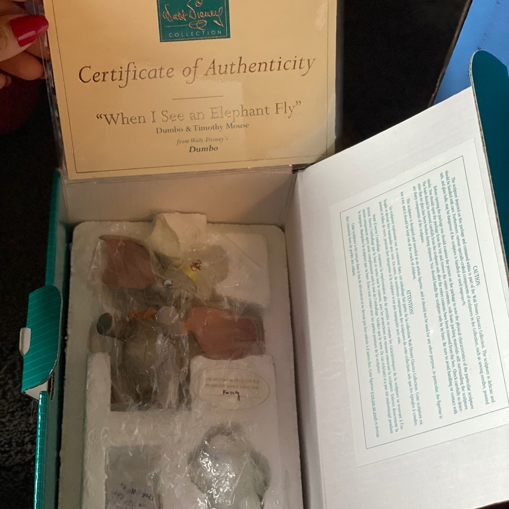 🆕 Disney Dumbo & Timothy the mouse ornament